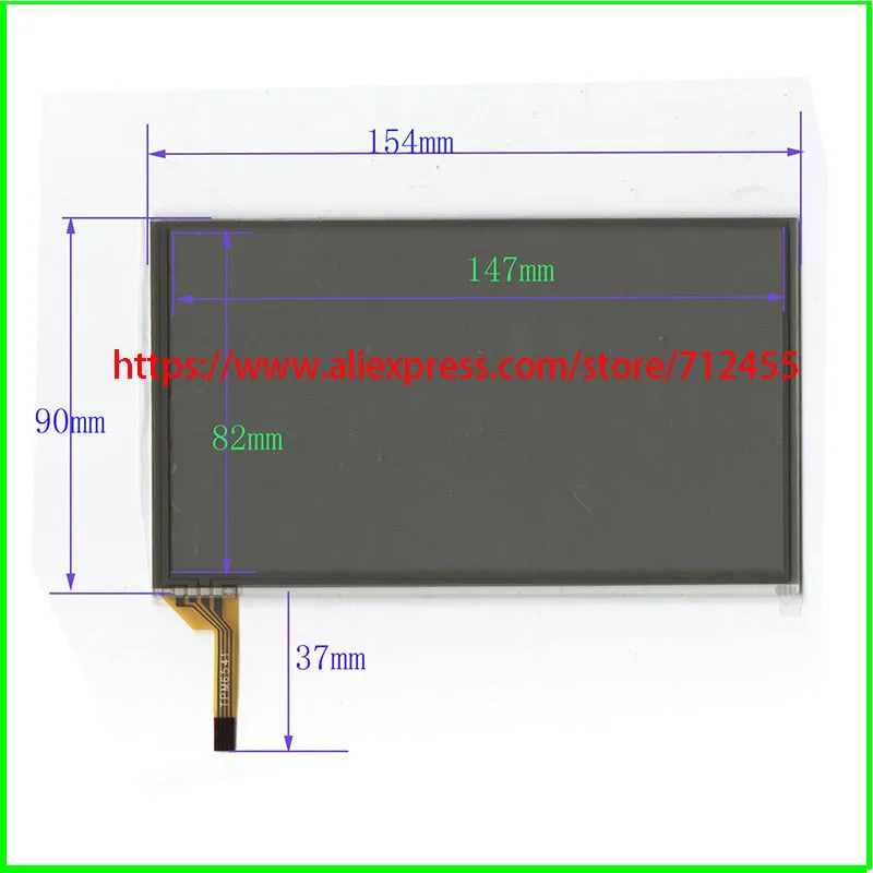 6.4 inch 154*90mm car navigation DVD touch panel digitizer glass for public RCD510
6.4 inch 154*90mm car navigation DVD touch panel digitizer glass for public RCD510