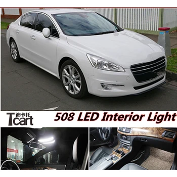 Tcart 15pcs Car LED Interior Light Kit Front Map lamp Trunk bulb rear Dome light for Peugeot 508 2011-2016
Tcart 15pcs Car LED Interior Light Kit Front Map lamp Trunk bulb rear Dome light for Peugeot 508 2011-2016
