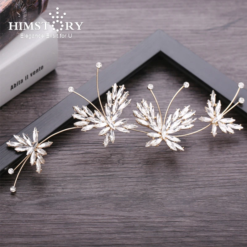 HIMSTORY New Bridal Wedding Accessories Bling Crystal Butterfly Hair Barrettes Hairband Girls Jewelry Headpiece
HIMSTORY New Bridal Wedding Accessories Bling Crystal Butterfly Hair Barrettes Hairband Girls Jewelry Headpiece