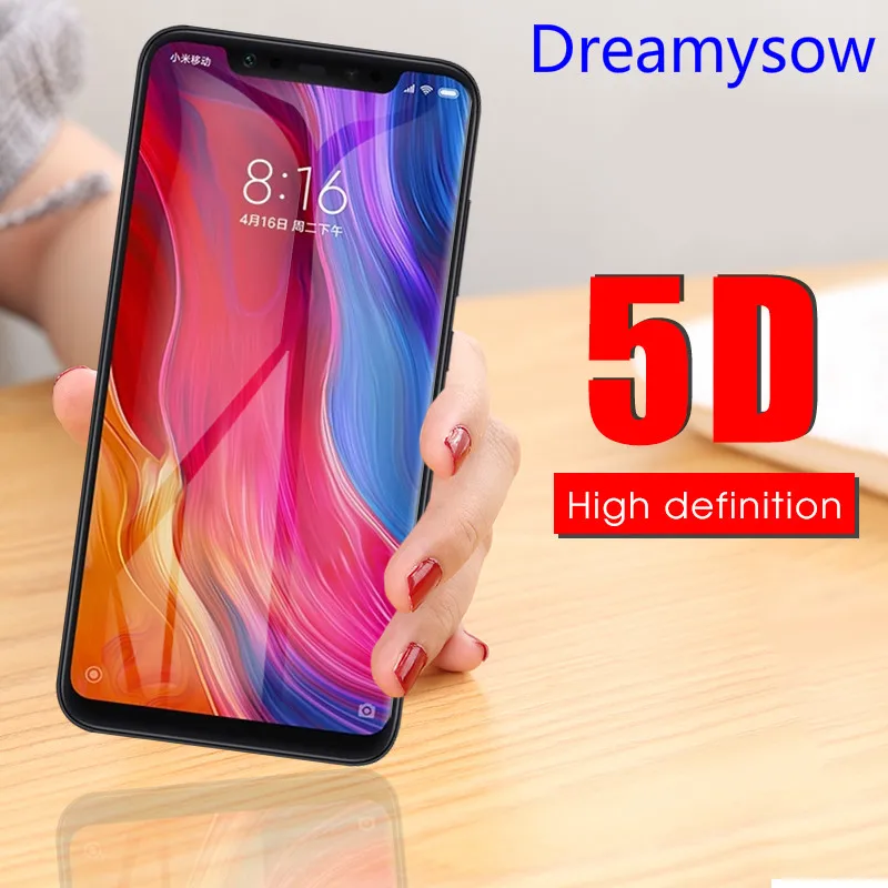 Dreamysow 5D For Xiaomi Mi9 Mi8 Pocophone F1 A1 A2 lite Glass For Redmi Note 7 6 Pro 6A Protective Glass film
Dreamysow 5D For Xiaomi Mi9 Mi8 Pocophone F1 A1 A2 lite Glass For Redmi Note 7 6 Pro 6A Protective Glass film