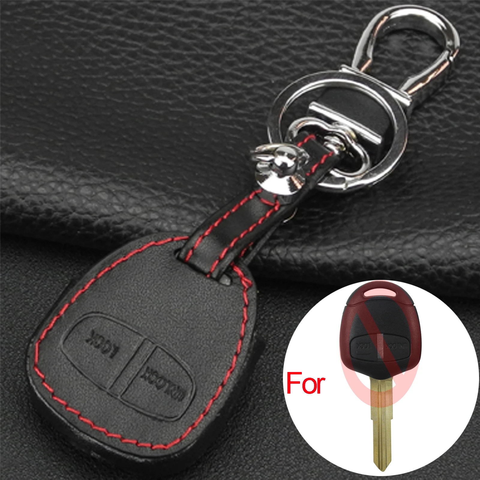 jingyuqin 2/3 Buttons Leather Car Key Case Cover for Mitsubishi Asx Pajero Colt LANCER Grandis Sport Remote Keychain Protector
jingyuqin 2/3 Buttons Leather Car Key Case Cover for Mitsubishi Asx Pajero Colt LANCER Grandis Sport Remote Keychain Protector
