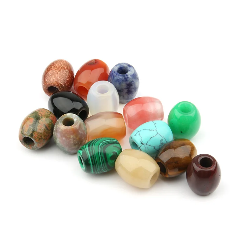 Fashion Natural Stone Flat Beads Multiple Colour Big Hole Good Quality DIY Jewelry Accessories 20*15mm Hole size 6mm
Fashion Natural Stone Flat Beads Multiple Colour Big Hole Good Quality DIY Jewelry Accessories 20*15mm Hole size 6mm
