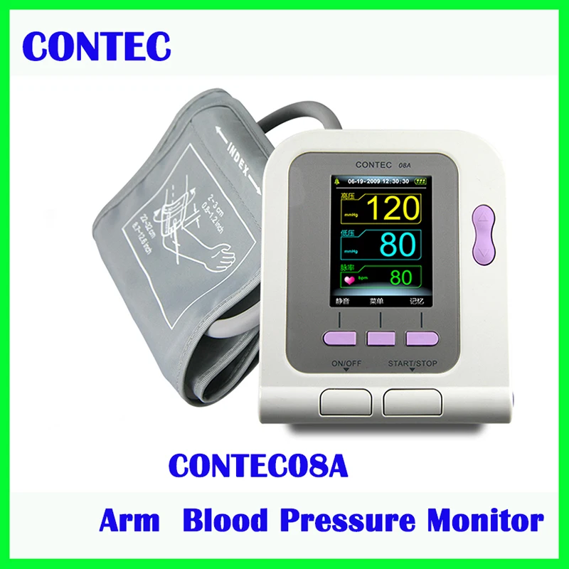 Free Shipping NEW Digital Blood Monitor CONTEC 08A With Software LCD Color Screen CE FDA
Free Shipping NEW Digital Blood Monitor CONTEC 08A With Software LCD Color Screen CE FDA