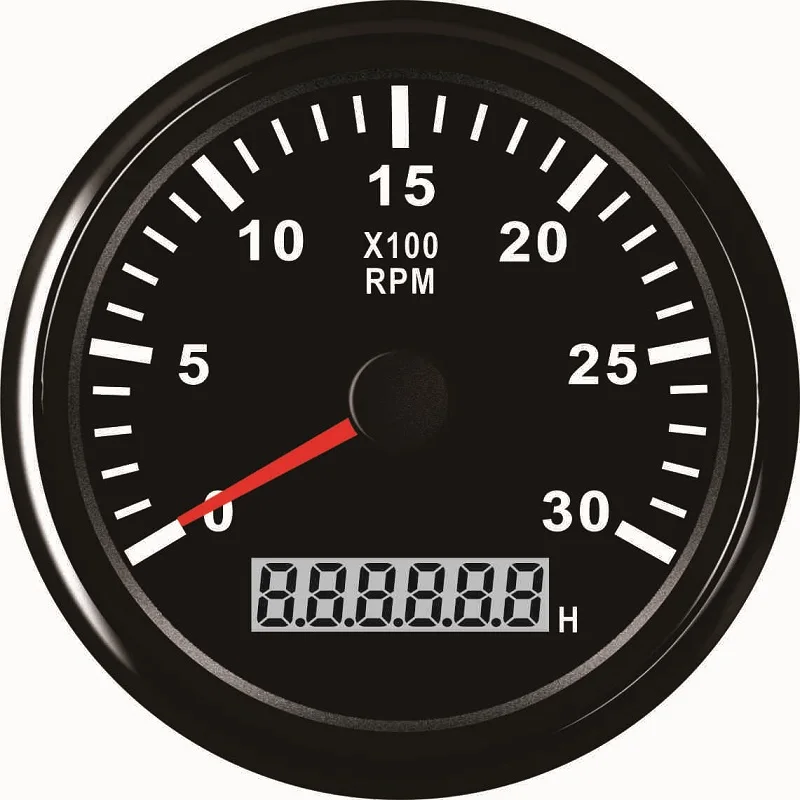 85mm Diesel Engine Tachometer With Digital Hourmeter 0-3000RPM For Marine Car Truck 9-32V With Red Backlight 12V 24V
85mm Diesel Engine Tachometer With Digital Hourmeter 0-3000RPM For Marine Car Truck 9-32V With Red Backlight 12V 24V