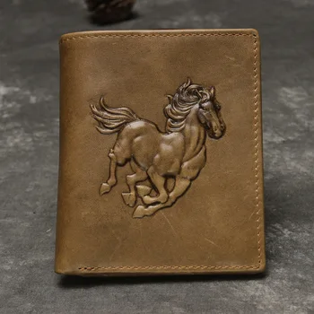 2019 Men Genuine leather wallet gifts Relief horse Embossed Purse for men Gift cowhide Money Clip FREE SHIPPIN
2019 Men Genuine leather wallet gifts Relief horse Embossed Purse for men Gift cowhide Money Clip FREE SHIPPIN