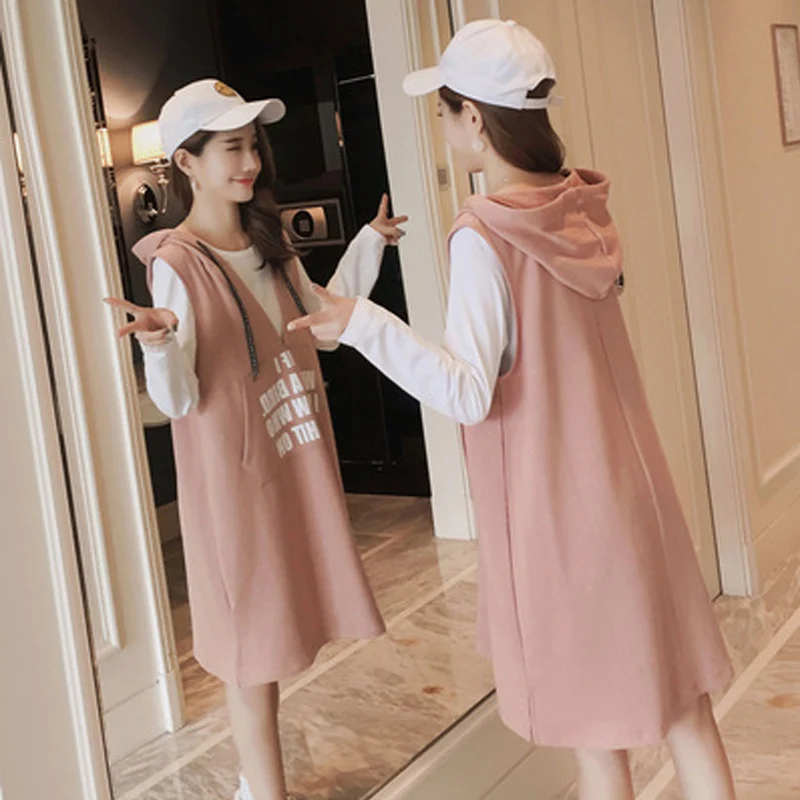 Pregnant Women Dress Letter Printing Vest Cotton T-shirt Pregnant Woman Suit Pregnancy Clothing Loose Pregnant Women Dresses
Pregnant Women Dress Letter Printing Vest Cotton T-shirt Pregnant Woman Suit Pregnancy Clothing Loose Pregnant Women Dresses