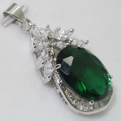 #@ 11.23 6 color! noblest green oval zircon 18KGP pendant can choose Discount 35%
#@ 11.23 6 color! noblest green oval zircon 18KGP pendant can choose Discount 35%