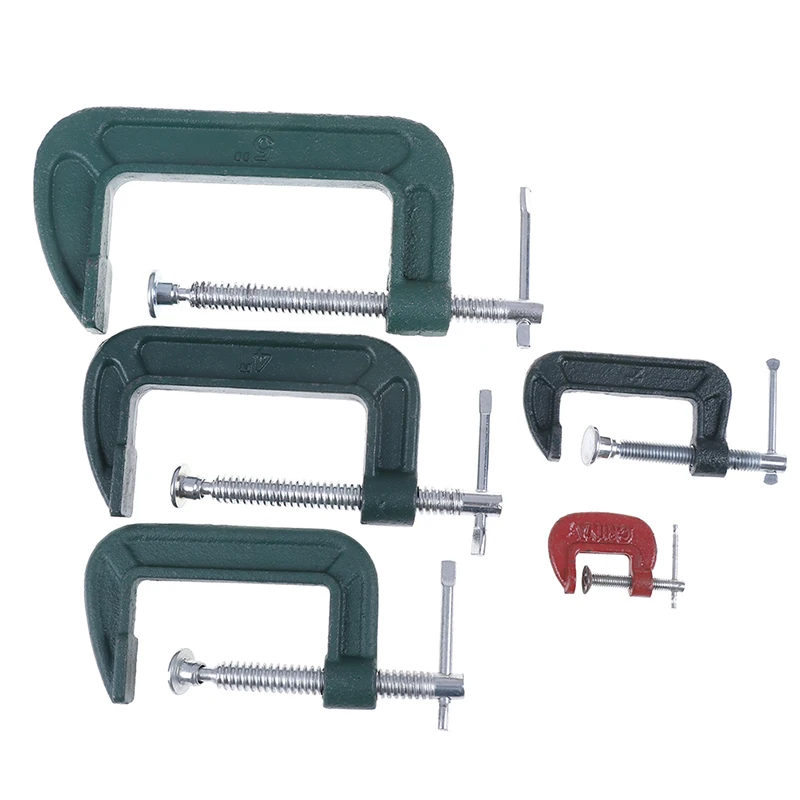 1" /2''/3''/4''/5''Inch G Type Woodworking Clamp Clamping Device Adjustable DIY Carpentry Gadgets Heavy Duty G Clamp
1" /2''/3''/4''/5''Inch G Type Woodworking Clamp Clamping Device Adjustable DIY Carpentry Gadgets Heavy Duty G Clamp
