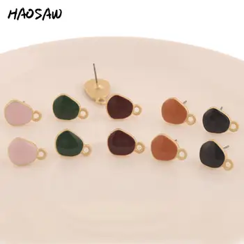 HAOSAW Choose 6Pcs/Lot 10*14MM Irregular Stud Earring Jewelry/Matte Gold/DIY Jewelry Making/HandMade/Earring Findings
HAOSAW Choose 6Pcs/Lot 10*14MM Irregular Stud Earring Jewelry/Matte Gold/DIY Jewelry Making/HandMade/Earring Findings