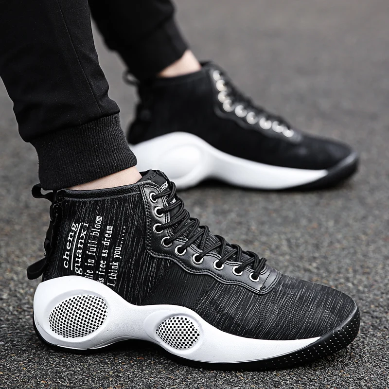 Sneakers Men High Top Basketball Shoes For Men Trainers Athletics Comfortable Outdoor Sport Men Shoes Zapatillas Chaussure Homme
Sneakers Men High Top Basketball Shoes For Men Trainers Athletics Comfortable Outdoor Sport Men Shoes Zapatillas Chaussure Homme