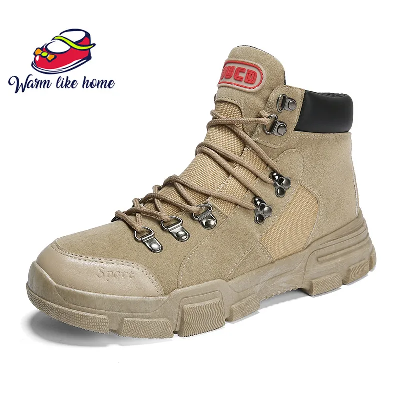 39-44 Men's boots anti-slip winter shoes For men Pleated warm winter semi-boots For men high quality work safeti boots motocycle
39-44 Men's boots anti-slip winter shoes For men Pleated warm winter semi-boots For men high quality work safeti boots motocycle