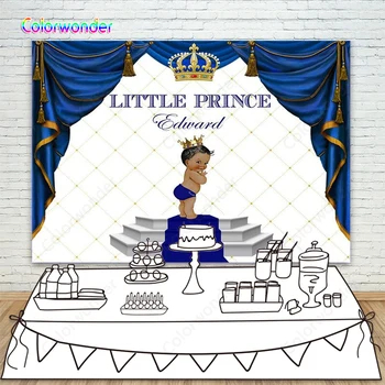 Royal Little Prince Theme Photography Background 7x5ft White Wall with Blue Curtain Baby Boy Standing on the Steps Backdrops
Royal Little Prince Theme Photography Background 7x5ft White Wall with Blue Curtain Baby Boy Standing on the Steps Backdrops
