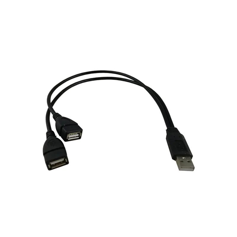 USB 2.0 A 1 male to 2 Dual USB Female Data Hub Power Adapter Y Splitter USB Charging Power Cable Cord Extension Cable
USB 2.0 A 1 male to 2 Dual USB Female Data Hub Power Adapter Y Splitter USB Charging Power Cable Cord Extension Cable