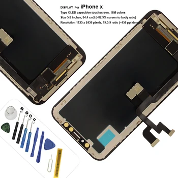 For iphone x Lcd Display 3D touch screen assembly with Tempered Glass and tools Replacement tianma tft
For iphone x Lcd Display 3D touch screen assembly with Tempered Glass and tools Replacement tianma tft