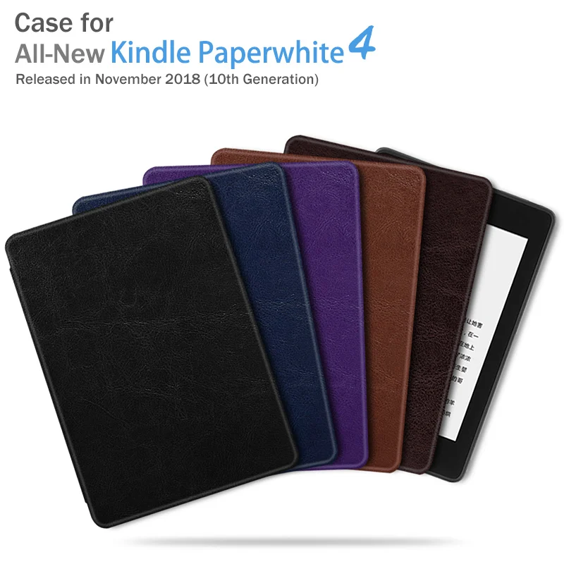BOZHUORUI Case for funda New kindle paperwhite 4 E-books 10th Generation-2018 Release Magnetic Smart Ultrathin PU Leather Cover
BOZHUORUI Case for funda New kindle paperwhite 4 E-books 10th Generation-2018 Release Magnetic Smart Ultrathin PU Leather Cover