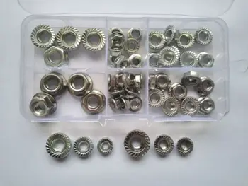 50PCS M5 M6 M8 Stainless Steel Left and Right Hand Flange Nut Nuts Assortment
50PCS M5 M6 M8 Stainless Steel Left and Right Hand Flange Nut Nuts Assortment