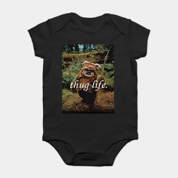 Baby Onesie Baby Bodysuits kid t shirt Printed Cotton Short-Sleeve Ewok Thug Life
Baby Onesie Baby Bodysuits kid t shirt Printed Cotton Short-Sleeve Ewok Thug Life