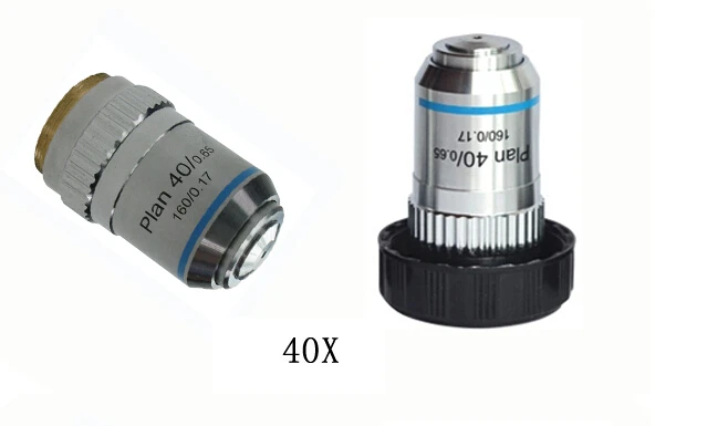 2019 1pc 40X L=195 Plan Achromatic Objective Lens for Bio-Microscope Biological Microscope with Thread Diameter 20.2x0.705
2019 1pc 40X L=195 Plan Achromatic Objective Lens for Bio-Microscope Biological Microscope with Thread Diameter 20.2x0.705