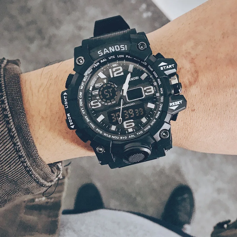 Electronic Watch Men's Special Forces Tactical Military Multifunctional Sports Waterproof Outdoor High School Student Watches
Electronic Watch Men's Special Forces Tactical Military Multifunctional Sports Waterproof Outdoor High School Student Watches