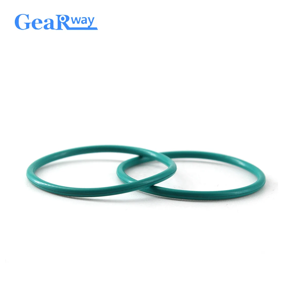 Gearway 2mm CS O Ring Seal Gasket Green FKM O Type Ring 21/22/23/24/38/39/40mm OD Oil Resistance O Ring Seal Washer
Gearway 2mm CS O Ring Seal Gasket Green FKM O Type Ring 21/22/23/24/38/39/40mm OD Oil Resistance O Ring Seal Washer