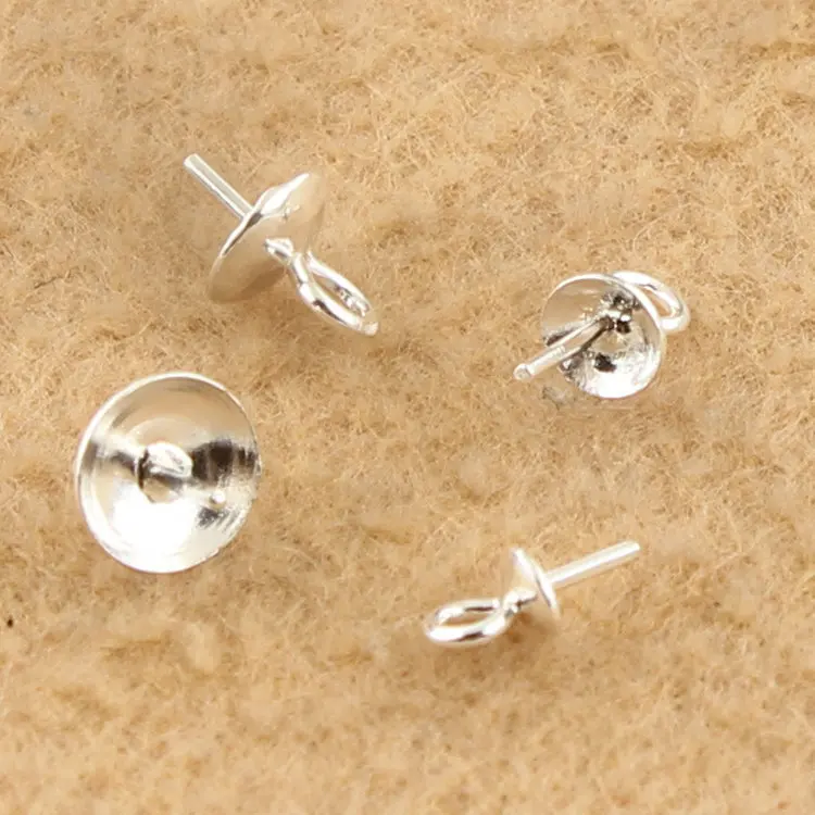 30pcs 925 Sterling Silver Pins DIY Earring Stud Fixing Floorboards Fit For Peal Accessories Jewelry Making XA1868 | Украшения и