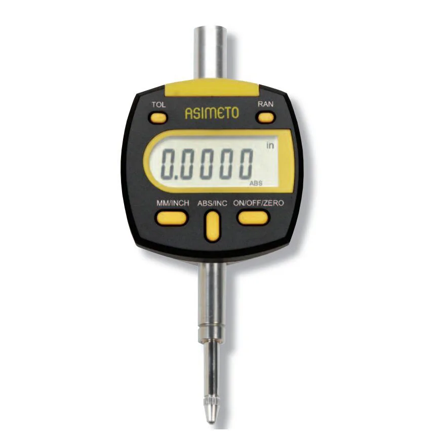 ASIMETO Measuring Range 0-50mm/2" inch/metric 405-02-0 Resolution 0.01mm/.0005" Digital Indicators Fress Fast Shipping
ASIMETO Measuring Range 0-50mm/2" inch/metric 405-02-0 Resolution 0.01mm/.0005" Digital Indicators Fress Fast Shipping