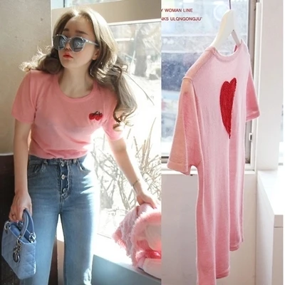 Slim Sexy Women tees Shirt 2018 New Summer Embroidered strawberry cute Pink o neck Short Sleeve T shirts Ladies T-shirt
Slim Sexy Women tees Shirt 2018 New Summer Embroidered strawberry cute Pink o neck Short Sleeve T shirts Ladies T-shirt