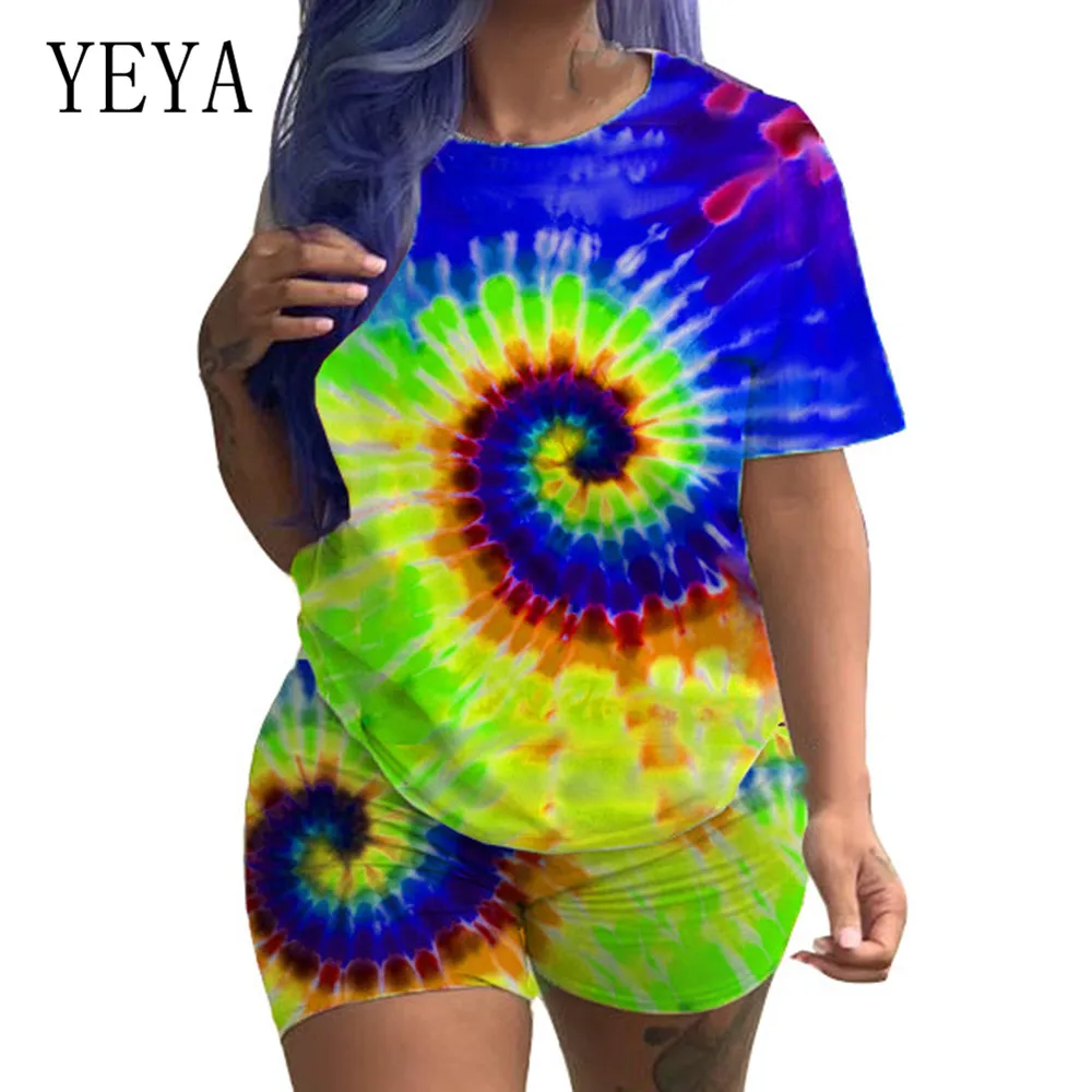 YEYA 2 Pieces Sets Tie-dye Positioning Casual Personality Jumpsuits Elegant Vintage Print Casual Romper Woman Jumpsuit Overalls
YEYA 2 Pieces Sets Tie-dye Positioning Casual Personality Jumpsuits Elegant Vintage Print Casual Romper Woman Jumpsuit Overalls
