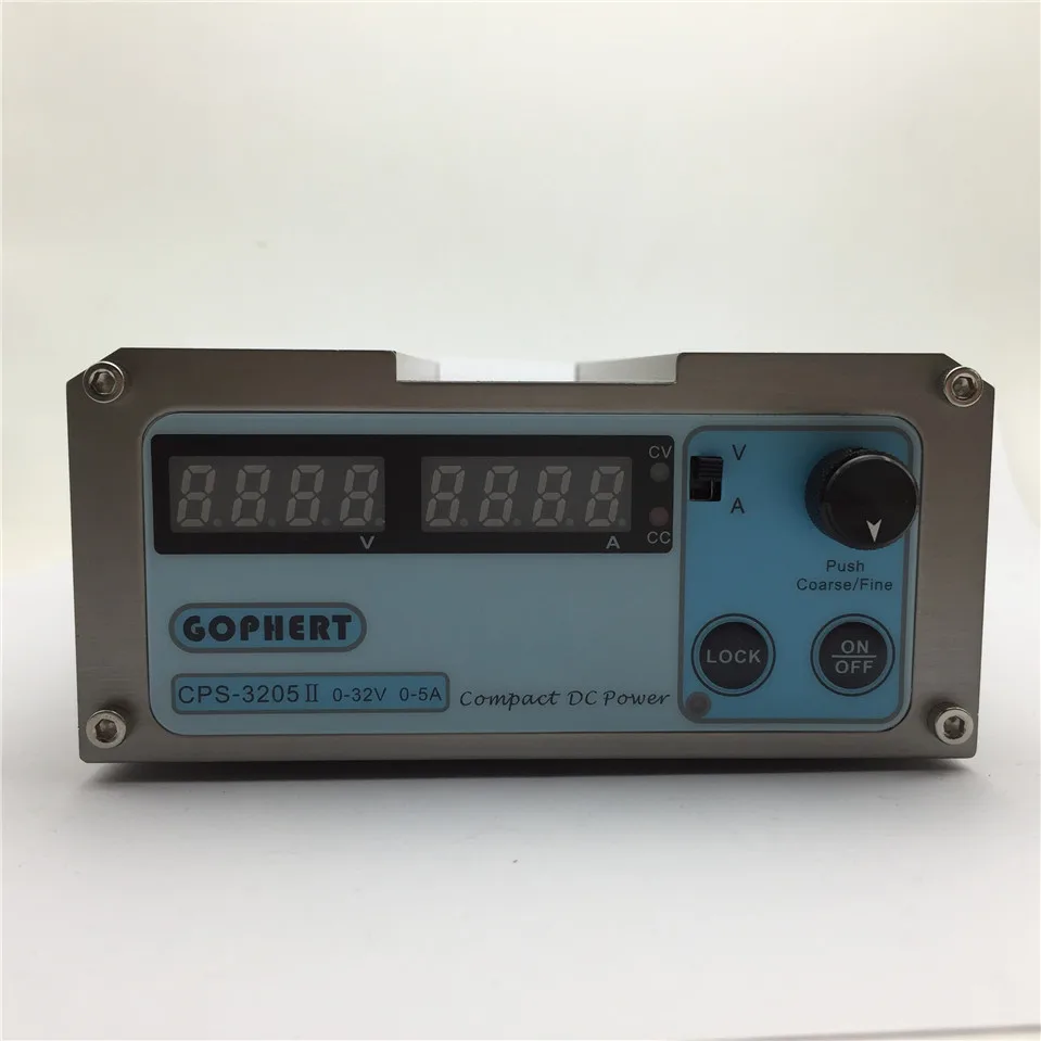 Mini 0-30V-32V Adjustable DC Switching Power Supply 5A 160W SMPS Switchable AC 110V (95V-132V) / 220V (198V-264V) input CPS-3205
Mini 0-30V-32V Adjustable DC Switching Power Supply 5A 160W SMPS Switchable AC 110V (95V-132V) / 220V (198V-264V) input CPS-3205