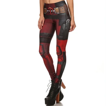 New Summer Spring Women leggings Super HERO Deadpool Leggings Female 3D Printed Pants Fashion Bodycon Ladies Leggings Elastic
New Summer Spring Women leggings Super HERO Deadpool Leggings Female 3D Printed Pants Fashion Bodycon Ladies Leggings Elastic