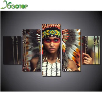 YOGOTOP DIY Diamond Painting Cross Stitch Kits Full Diamond Embroidery 5D Diamond Mosaic Needlework Indian beauty 5pcs ML124
YOGOTOP DIY Diamond Painting Cross Stitch Kits Full Diamond Embroidery 5D Diamond Mosaic Needlework Indian beauty 5pcs ML124