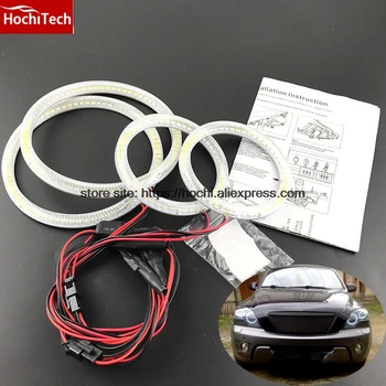 HochiTech Ultra bright SMD white LED angel eyes 2000LM 12V halo ring kit daytime running light DRL for Kia Sorento 2006 - 2009
HochiTech Ultra bright SMD white LED angel eyes 2000LM 12V halo ring kit daytime running light DRL for Kia Sorento 2006 - 2009