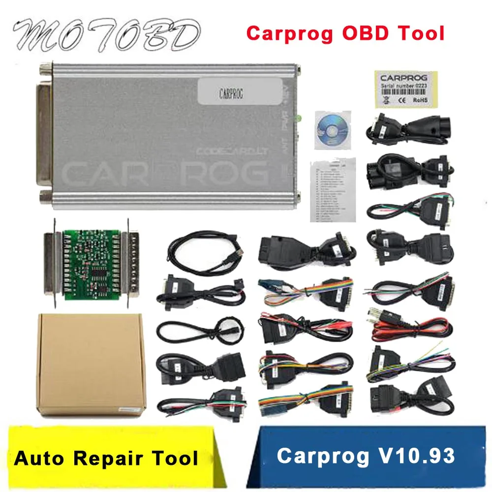 2019 New CARPROG V10.93 Carprog Car Prog ECU Chip Tunning Car Repair Tool Carprog 10.93 (With All 21 Items Adapters
2019 New CARPROG V10.93 Carprog Car Prog ECU Chip Tunning Car Repair Tool Carprog 10.93 (With All 21 Items Adapters