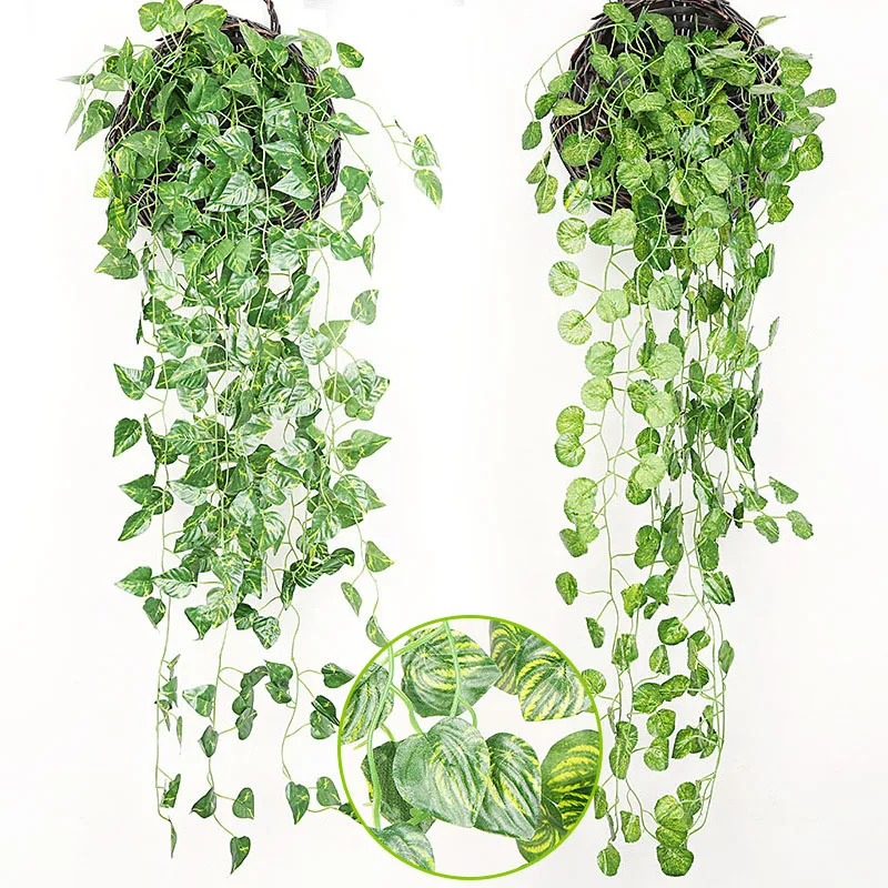 90cm Artificial Ivy Leaf Garland Plants Summer Party Home Decoration Accessories Wall DIY Garden Decoration Artificial Plants
90cm Artificial Ivy Leaf Garland Plants Summer Party Home Decoration Accessories Wall DIY Garden Decoration Artificial Plants
