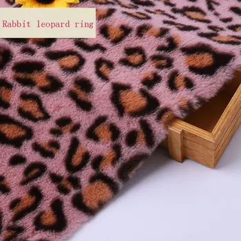 Leopard print small rabbit cashmere super soft imitation rabbit fur autumn and winter scarves shoes and hats clothing plush clot
Leopard print small rabbit cashmere super soft imitation rabbit fur autumn and winter scarves shoes and hats clothing plush clot