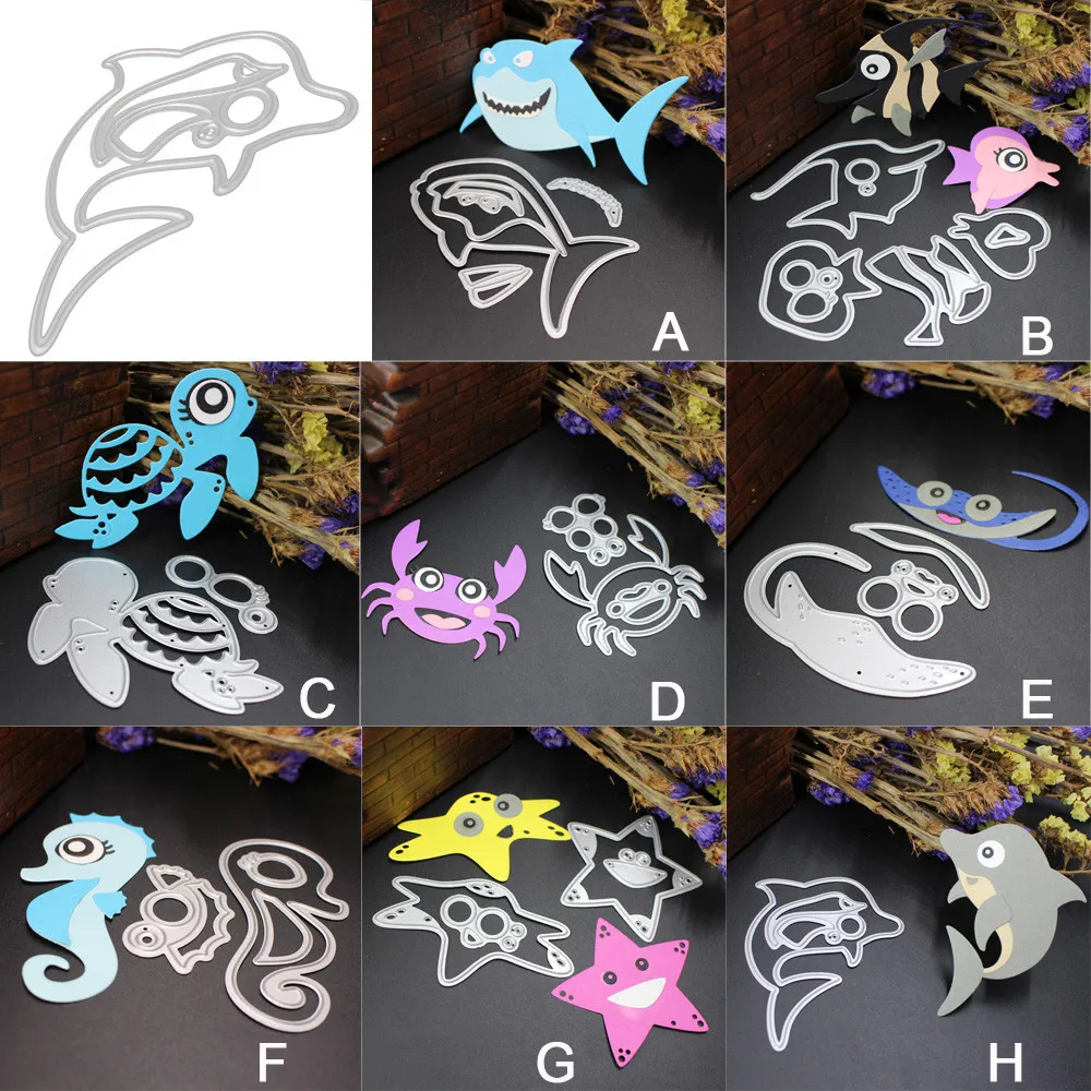 New Arrival Metal Cutting Dies Frame Stencil Cartoon Sea Aquatic Animal Dies DIY Scrapbooking Embossing Album Paper Card Craft
New Arrival Metal Cutting Dies Frame Stencil Cartoon Sea Aquatic Animal Dies DIY Scrapbooking Embossing Album Paper Card Craft