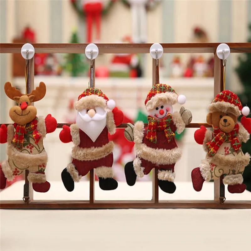 New Merry Christmas Ornaments Santa Claus Snowman Tree Hanging Decorations Gift Santa Claus Snowman Reindeer Bear Decor Supplies
New Merry Christmas Ornaments Santa Claus Snowman Tree Hanging Decorations Gift Santa Claus Snowman Reindeer Bear Decor Supplies