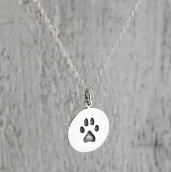 Personality Paw Prin Disc Pendant Necklace Customized Link Chain Tiny Necklaces Jewelry 925 Sterling Silver YP3971
Personality Paw Prin Disc Pendant Necklace Customized Link Chain Tiny Necklaces Jewelry 925 Sterling Silver YP3971