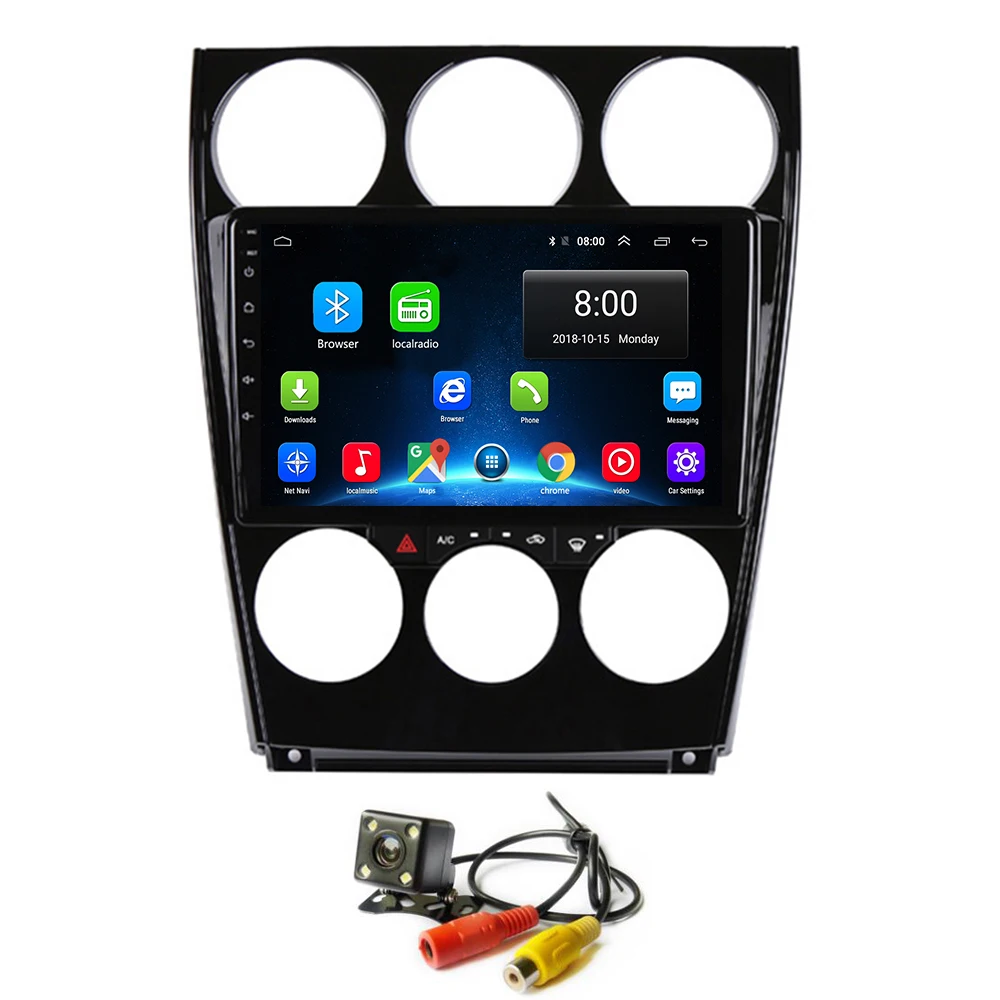 Android 8.1 Car Radio Player GPS for Mazda6 Mazda 6 2002-2008 Car Stereo Console Multimedia Head Unit Wifi BT
Android 8.1 Car Radio Player GPS for Mazda6 Mazda 6 2002-2008 Car Stereo Console Multimedia Head Unit Wifi BT