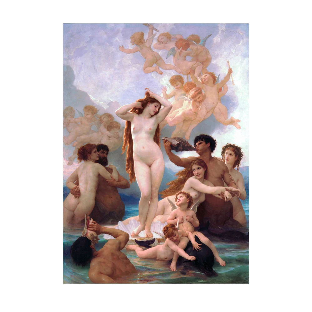 Картина с принтом Венеры от William Adolphe всемирно известная картина для современного