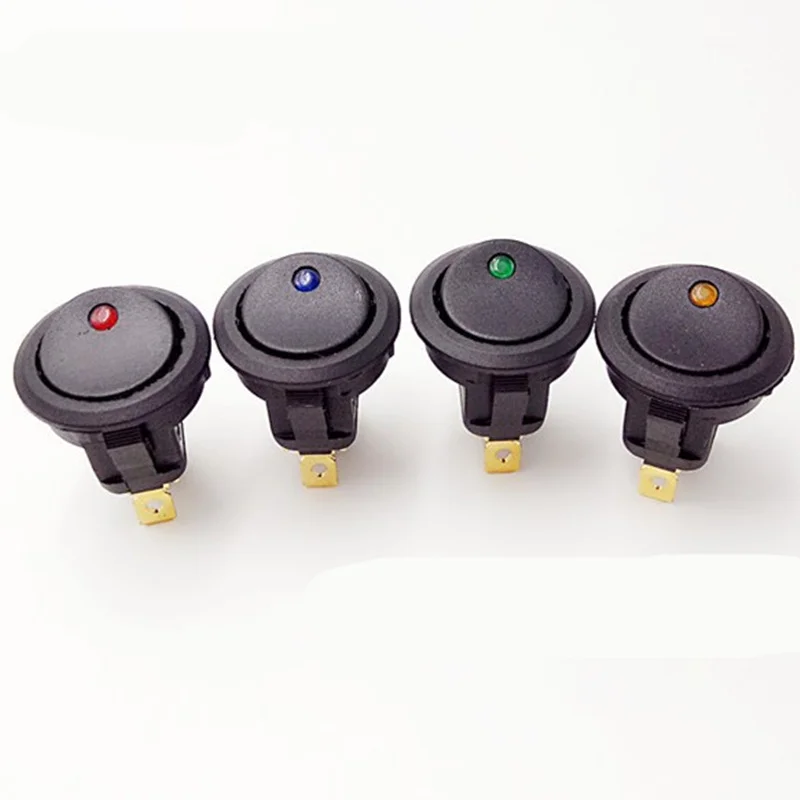 ON/OFF Car 12V Round Rocker Dot Boat LED Light Toggle Switch Waterproof Home Hardware Tools Supply Accessories free shipping
ON/OFF Car 12V Round Rocker Dot Boat LED Light Toggle Switch Waterproof Home Hardware Tools Supply Accessories free shipping