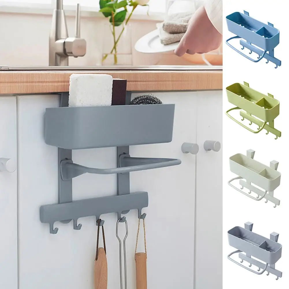Multifunction Sink Sponge Brush Duster Cloth Storage Container Rack Soap Holder Shelf With Hooks Home Organizer Kitchen Tools
Multifunction Sink Sponge Brush Duster Cloth Storage Container Rack Soap Holder Shelf With Hooks Home Organizer Kitchen Tools