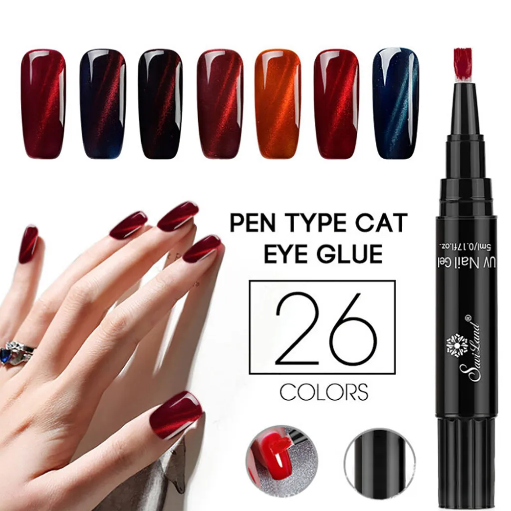 1 Pc 3 In 1 Step Cat Eye Gel Nail Polish Painting Varnish Pen One Step Nail To Use Soak-off UV Gel Polish Brush Pen #3
1 Pc 3 In 1 Step Cat Eye Gel Nail Polish Painting Varnish Pen One Step Nail To Use Soak-off UV Gel Polish Brush Pen #3