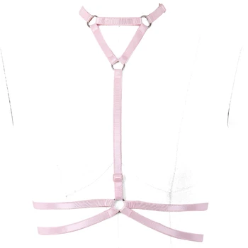 Body Harness Cage Bra Strappy Tops Hollow Out Chest Belt Pink Gothic Cupless Bralette Crop Top Plus Size Halloween Club Party
Body Harness Cage Bra Strappy Tops Hollow Out Chest Belt Pink Gothic Cupless Bralette Crop Top Plus Size Halloween Club Party