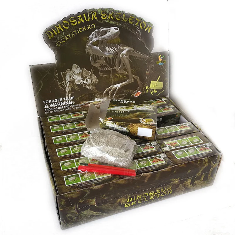 Action&Toy Figures Jurassic DIY Dinosaur Fossil Archeological Excavation Educational Toy Cultivate Patience For Boys Gift F3
Action&Toy Figures Jurassic DIY Dinosaur Fossil Archeological Excavation Educational Toy Cultivate Patience For Boys Gift F3