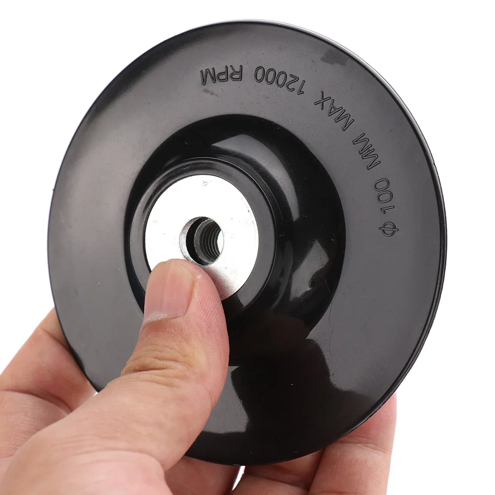 hot sale 4 Inch 100mm M10 Thread Backing Pad for Sander Polishing Machine Sanding Disc angle Grinder Polisher Dropshipping
hot sale 4 Inch 100mm M10 Thread Backing Pad for Sander Polishing Machine Sanding Disc angle Grinder Polisher Dropshipping