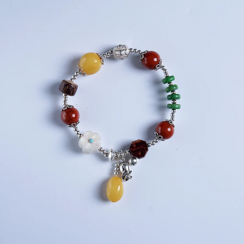 100% Natural Amber Beeswax Bracelet Lapel Fashion Handle 925 Sterling Silver Accessories unique Jewelry colorful brace lace
100% Natural Amber Beeswax Bracelet Lapel Fashion Handle 925 Sterling Silver Accessories unique Jewelry colorful brace lace