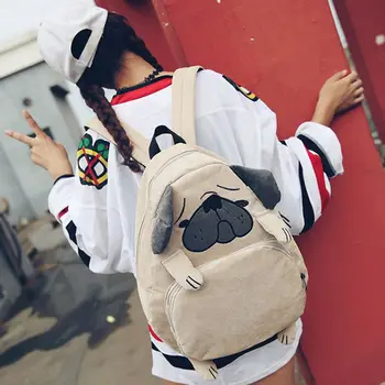 Women Backpack Schoolbag Cute Dog Backpack Female Vintage Notebook Backpack For Girls School(Khaki)
Women Backpack Schoolbag Cute Dog Backpack Female Vintage Notebook Backpack For Girls School(Khaki)