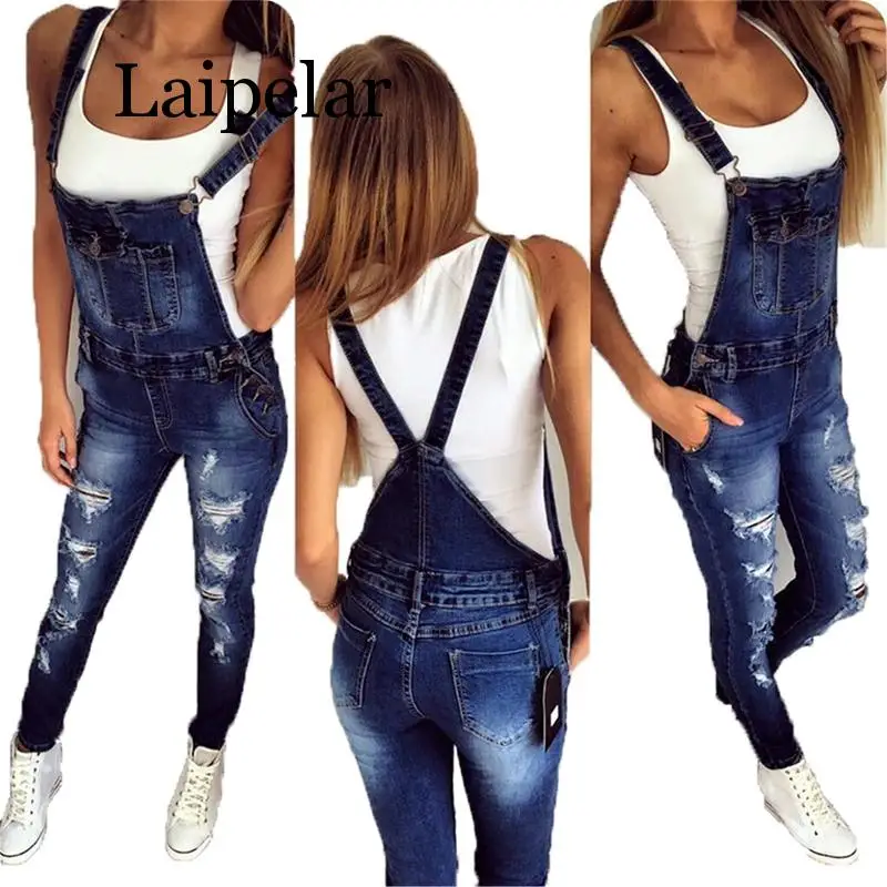 Laipelar casual Denim Jumpsuit summer Ladies Long Pants rompers women jumpsuit Overalls ripped jeans Strappy Off Shoulder boyfri
Laipelar casual Denim Jumpsuit summer Ladies Long Pants rompers women jumpsuit Overalls ripped jeans Strappy Off Shoulder boyfri