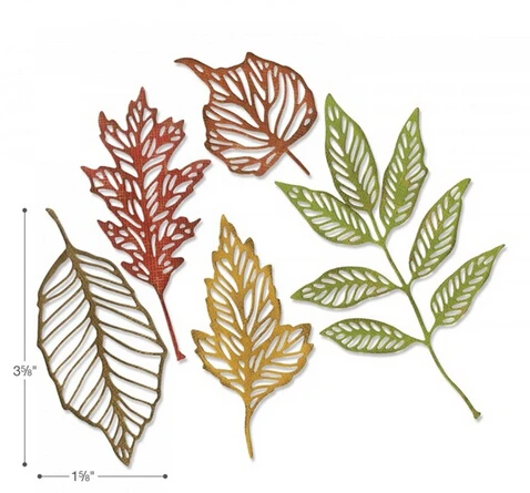 Skeleton Leaves set Metal Cutting Dies Stencil for DIY Scrapbooking Album Paper Card Decor Craft Embossing Die New 2019
Skeleton Leaves set Metal Cutting Dies Stencil for DIY Scrapbooking Album Paper Card Decor Craft Embossing Die New 2019